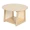 Hello Honey® 26" Bohemian Wood Coffee Table with Woven Cane Sides